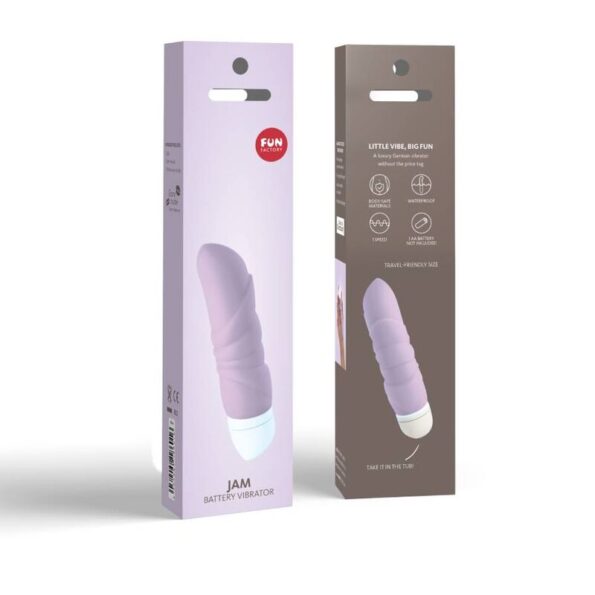 FUN FACTORY - JAM VIBRATEUR PASTEL LILAS-FUN FACTORY-sextoys-lingerie-bdsm-hygiène-sexshop