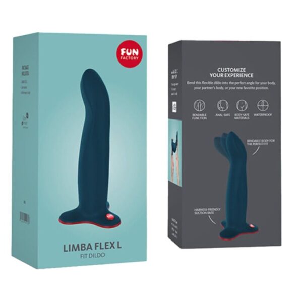 FUN FACTORY - LIMBA FLEX L VELOURS BLEU-FUN FACTORY-sextoys-lingerie-bdsm-hygiène-sexshop