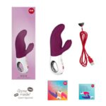 FUN FACTORY – MISS BI DUAL VIBRATEUR RAISIN BLANC