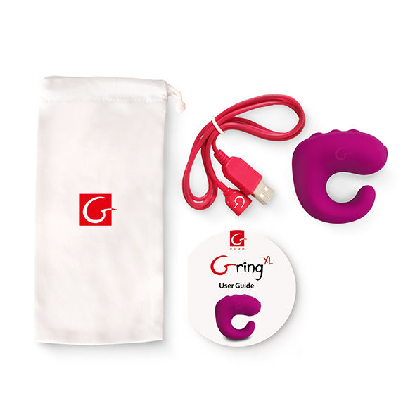 G-VIBE - FUN TOYS GRING VIBRATEUR ANNEAU XL FRAMBOISE DOUCE G-VIBE - FUN TOYS GRING VIBRATEUR ANNEAU XL FRAMBOISE DOUCE-G-VIBE-sextoys-lingerie-bdsm-hygiène-sexshop