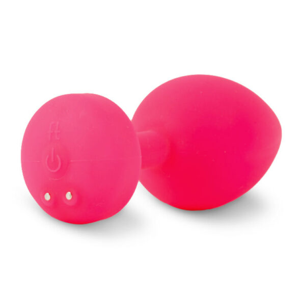 G-VIBE - FUNTOYS GPLUG VIBRATEUR ANAL RECHARGEABLE PETIT ROSE NÉON 3CM-G-VIBE-sextoys-lingerie-bdsm-hygiène-sexshop