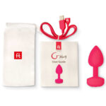 G-VIBE – FUNTOYS GPLUG VIBRATEUR ANAL RECHARGEABLE PETIT ROSE NÉON 3CM