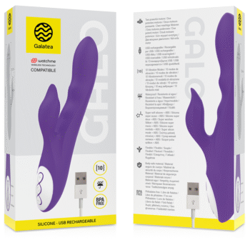 GALATEA - VIBRATEUR GALO LILAS COMPATIBLE AVEC LA TECHNOLOGIE SANS FIL WATCHME-GALATEA-sextoys-lingerie-bdsm-hygiène-sexshop