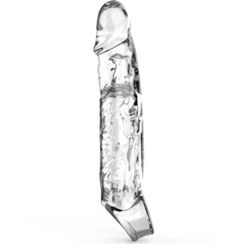 GET REAL - EXTENSION LONGUE 19 CM TRANSPARENTE-GET REAL-sextoys-lingerie-bdsm-hygiène-sexshop