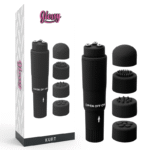 GLOSSY - MASSEUR DE POCHE KURT NOIR-GLOSSY-sextoys-lingerie-bdsm-hygiène-sexshop