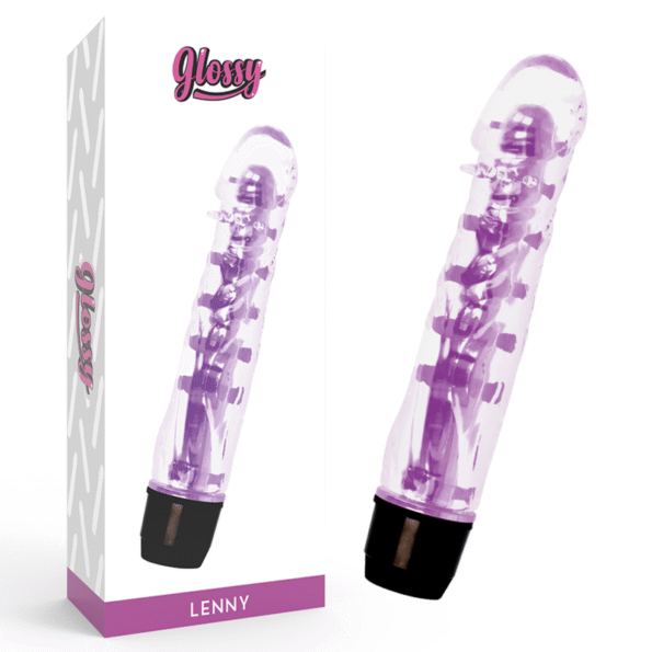 GLOSSY - VIBRATEUR LENNY VIOLET-GLOSSY-sextoys-lingerie-bdsm-hygiène-sexshop