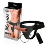 HARNESS ATTRACTION - RNES CADRES CREUX AVEC VIBRATEUR 15 CM -O- 5 CM-HARNESS ATTRACTION-sextoys-lingerie-bdsm-hygiène-sexshop