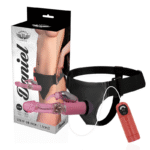 HARNESS ATTRACTION - RNES DANIEL AVEC VIBRATION ET ROTATION 18 CM -O- 3.5 CM-HARNESS ATTRACTION-sextoys-lingerie-bdsm-hygiène-sexshop