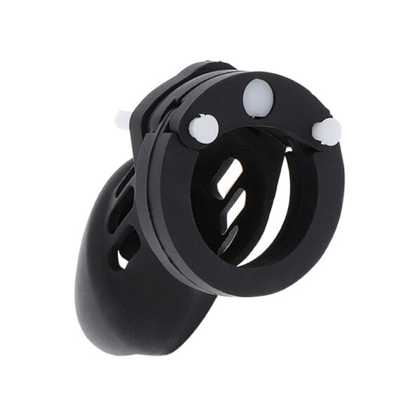 HIDDEN DESIRE - EXTREME CAGE DE CHASTETÉ SILICONE TAILLE S NOIR-HIDDEN DESIRE-sextoys-lingerie-bdsm-hygiène-sexshop