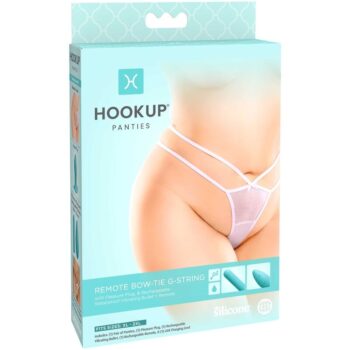 HOOK UP PANTIES - REMOTE BOW-TIE G-STRING SIZE XL/XXL-HOOK UP-sextoys-lingerie-bdsm-hygiène-sexshop
