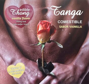 HOTFLOWERS - STRING HOMME + 2 NIPPLE AZYME VANILLE /es/pt/en/fr/it/-HOTFLOWERS-sextoys-lingerie-bdsm-hygiène-sexshop