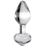 ICICLES - N. 44 TRANSPARENT PLUG-ICICLES-sextoys-lingerie-bdsm-hygiène-sexshop