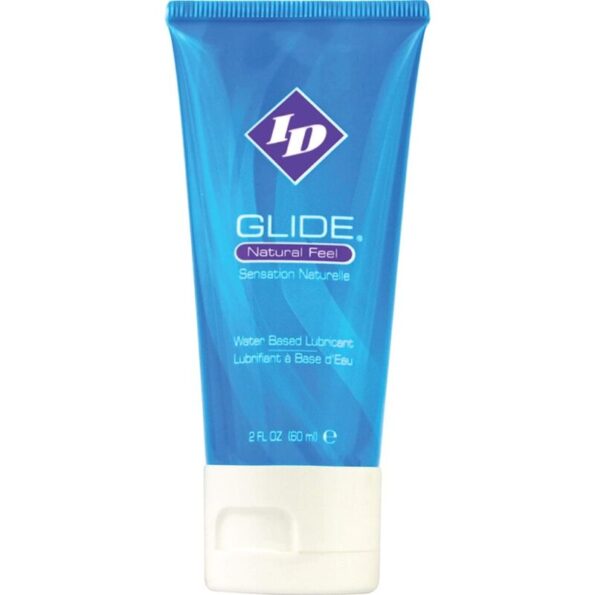 ID GLIDE - LUBRIFIANT BASE D'EAU TUBE DE VOYAGE ULTRA LONGUE DURÉE 60 ML-ID GLIDE-sextoys-lingerie-bdsm-hygiène-sexshop