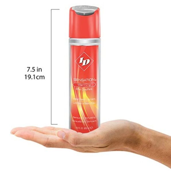 ID SENSATION - LUBRIFIANT BASE D'EAU  EFFET CHALEUR 250 ML-ID SENSATION-sextoys-lingerie-bdsm-hygiène-sexshop