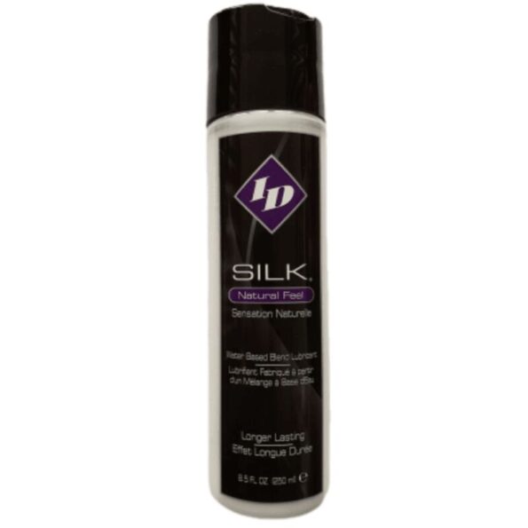 ID SILK - FEEL LUBRIFIANT NATUREL À BASE D'EAU ET DE SILICONE 250 ML-ID SILK-sextoys-lingerie-bdsm-hygiène-sexshop