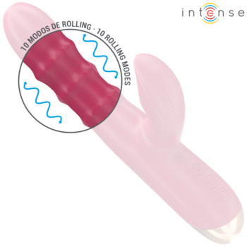 INTENSE - CHLOE VIBRATEUR MULTIFONCTION 3 EN 1 ROUGE-INTENSE FUN-sextoys-lingerie-bdsm-hygiène-sexshop