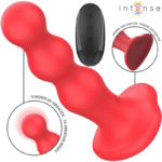 INTENSE - CODY VIBRATEUR AVEC VENTOUSE TÉLÉCOMMANDE ROUGE-INTENSE FUN-sextoys-lingerie-bdsm-hygiène-sexshop