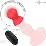 INTENSE – CODY VIBRATEUR AVEC VENTOUSE TÉLÉCOMMANDE ROUGE