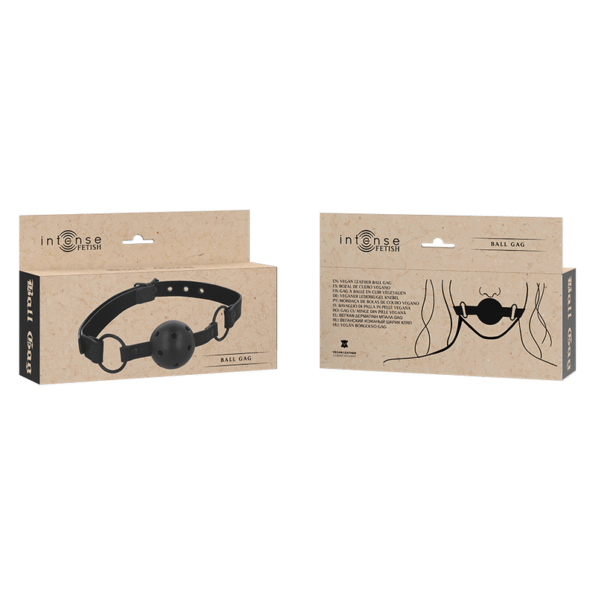 INTENSE - FETISH BILLON-BALLE EN CUIR VÉGÉTALIEN-INTENSE FETISH-sextoys-lingerie-bdsm-hygiène-sexshop