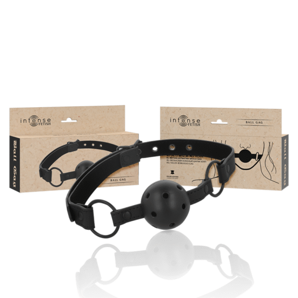 INTENSE - FETISH BILLON-BALLE EN CUIR VÉGÉTALIEN-INTENSE FETISH-sextoys-lingerie-bdsm-hygiène-sexshop