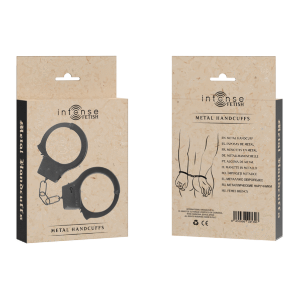 INTENSE - FETISH MENOTTES EN MÉTAL-INTENSE FETISH-sextoys-lingerie-bdsm-hygiène-sexshop