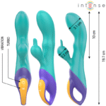 INTENSE – FRED VIBRATEUR RABBIT BLEU
