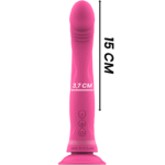 INTENSE – GODE VIBRATEUR EN SILICONE ROSE MICHELANGELO