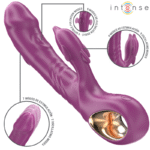 INTENSE - HALLE VIBRATEUR MULTIFONCTION AVEC LANGUE STIMULANTE DAUPHIN VIOLET-INTENSE FUN-sextoys-lingerie-bdsm-hygiène-sexshop