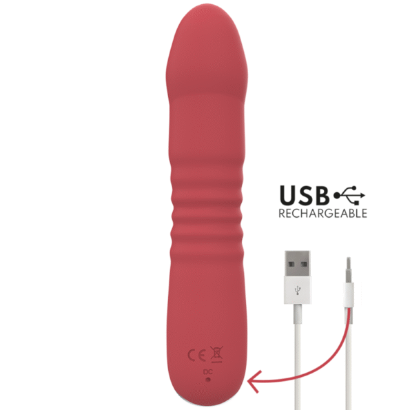INTENSE - JUNI UP & DOWN 10 VIBRATIONS ROUGES-INTENSE FUN-sextoys-lingerie-bdsm-hygiène-sexshop