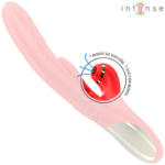 INTENSE – KAROL VIBRATEUR MULTIFONCTION POUSSÉE & STIMULATION & ONDES STIMULANTES ROUGE