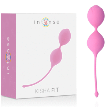 INTENSE - KISHA FIT SILICONE KEGEL ROSE-INTENSE HEALTH & FUN-sextoys-lingerie-bdsm-hygiène-sexshop