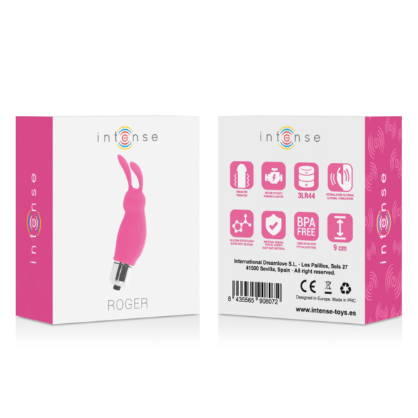 INTENSE - LAPIN ROGER ROSA-INTENSE FUN-sextoys-lingerie-bdsm-hygiène-sexshop