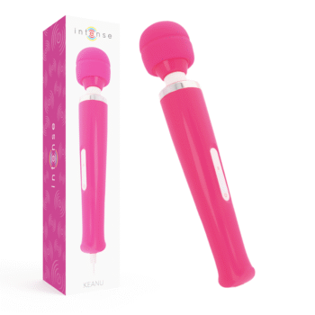 INTENSE - MASSEUR KEANU WAND ROSE-INTENSE FUN-sextoys-lingerie-bdsm-hygiène-sexshop