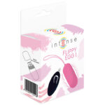 INTENSE – OEUF VIBRANT FLIPPY I AVEC TÉLÉCOMMANDE ROSE