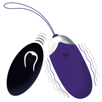INTENSE - OEUF VIBRANT FLIPPY II AVEC TÉLÉCOMMANDE VIOLET-INTENSE COUPLES TOYS-sextoys-lingerie-bdsm-hygiène-sexshop