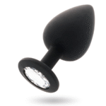 INTENSE - PLUG ANAL SHELKI M NOIR-INTENSE ANAL TOYS-sextoys-lingerie-bdsm-hygiène-sexshop