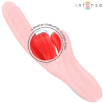 INTENSE – ROSALIA VIBRATEUR MULTIFONCTION 3 EN 1 ROUGE