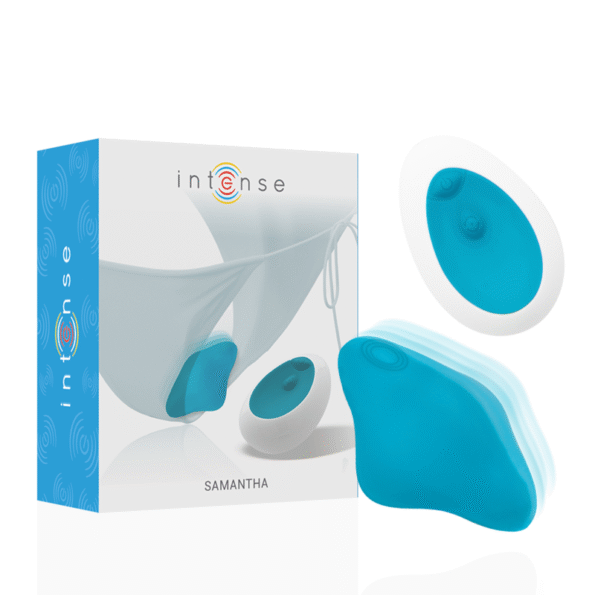 INTENSE - SAMANTHA PANTIE TÉLÉCOMMANDE BLEU-INTENSE FUN-sextoys-lingerie-bdsm-hygiène-sexshop