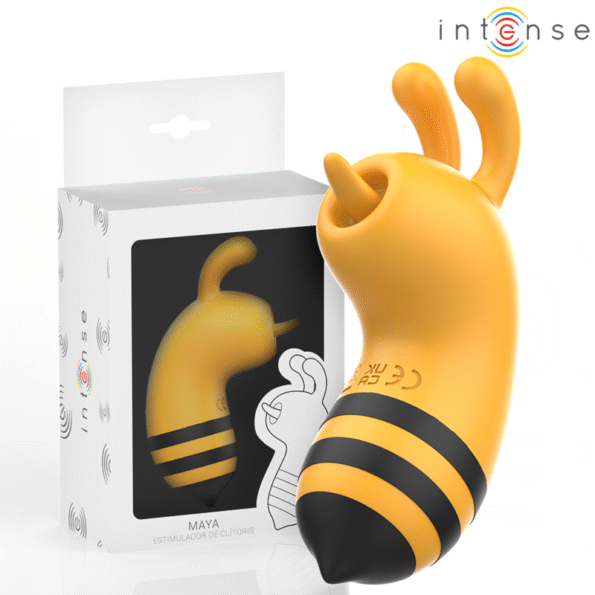 INTENSE - STIMULATEUR MAYA AVEC LANGUE ROTATIVE À 360º-INTENSE FUN-sextoys-lingerie-bdsm-hygiène-sexshop