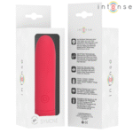 INTENSE – SYMONE BULLET VIBRANT RECHARGEABLE USB 8 VIBRATIONS ROUGE 10 X 2