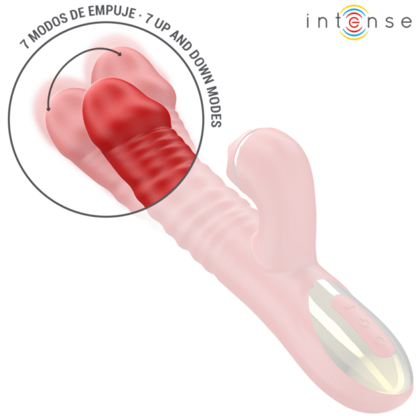 INTENSE - THALIA VIBRATION & POUSSÉE & TAPPING ROUGE-INTENSE FUN-sextoys-lingerie-bdsm-hygiène-sexshop