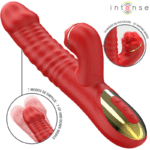 INTENSE - THALIA VIBRATION & POUSSÉE & TAPPING ROUGE-INTENSE FUN-sextoys-lingerie-bdsm-hygiène-sexshop