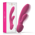 INTENSE - VIBRATEUR LUIGI RABBIT SILICONE LIQUIDE ROSE-INTENSE FUN-sextoys-lingerie-bdsm-hygiène-sexshop
