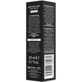 INTIMATELINE - BOYGLIDE SPRAY RELAXANT ANAL 20 ML-INTIMATELINE BOYGLIDE-sextoys-lingerie-bdsm-hygiène-sexshop