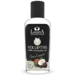 INTIMATELINE LUXURIA - VOLUPTAS GEL DE MASSAGE COMESTIBLE EFFET CHAUFFANT - NOIX DE COCO ET CRÈME 100 ML-INTIMATELINE LUXURIA-sextoys-lingerie-bdsm-hygiène-sexshop