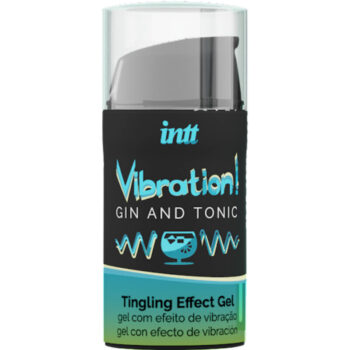 INTT - GEL VIBRATEUR LIQUIDE PUISSANT STIMULANT INTIME GIN & TONIC 15ML-INTT UNISEX AROUSAL GEL-sextoys-lingerie-bdsm-hygiène-sexshop