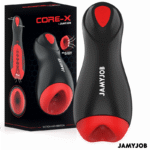 JAMYJOB – CORE-X MASTURBATEUR AUTOMATIQUE 5 MODES ONDES STIMULANTES ET VIBRATIONS