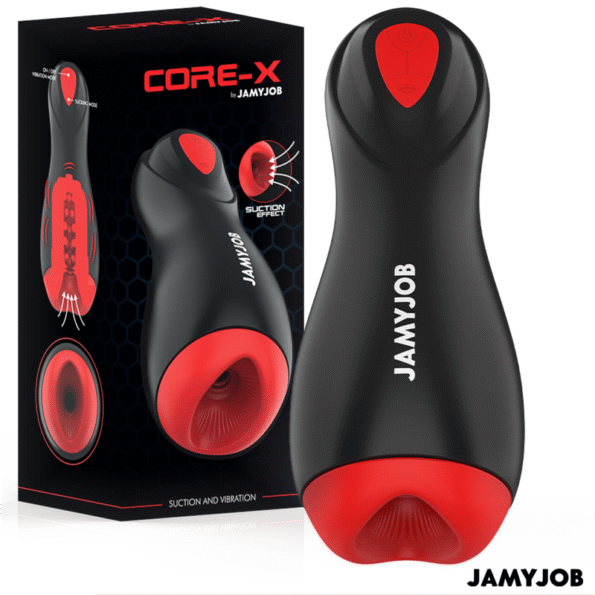 JAMYJOB - CORE-X MASTURBATEUR AUTOMATIQUE 5 MODES ONDES STIMULANTES ET VIBRATIONS-JAMYJOB-sextoys-lingerie-bdsm-hygiène-sexshop