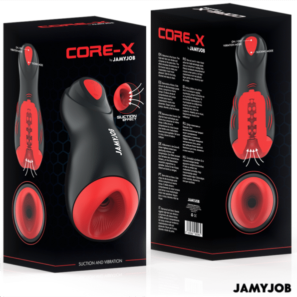 JAMYJOB - CORE-X MASTURBATEUR AUTOMATIQUE 5 MODES ONDES STIMULANTES ET VIBRATIONS-JAMYJOB-sextoys-lingerie-bdsm-hygiène-sexshop