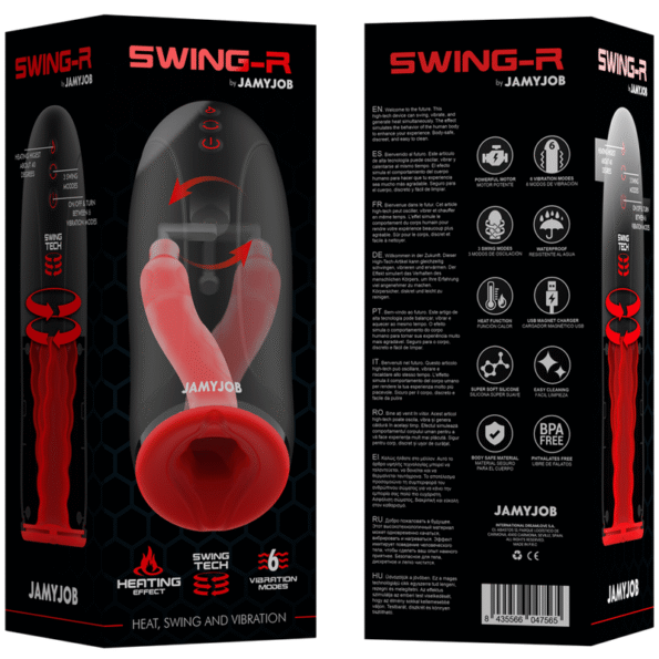JAMYJOB - MASTURBATEUR  EFFET CHAUFFANT SWING-R
